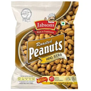 JABSONS PEANUTS HING JEERA 140GM