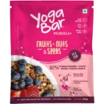 YOGA BAR FRUIT NUTS AND SEEDS MUESLI 40GM