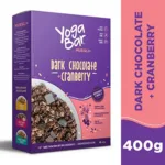 YOGA BAR MUESLI DARK CHOCOLATE CRANBERRY 400G
