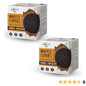 WAFFLE COOKIES DOUBLE CHOCOLATE 350RS