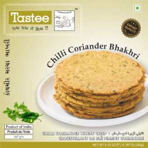TASTEE CHILLI CORIANDER BHAKRI 180GM