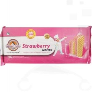 GOURMETS DELITE STRAWBERRY WAFER BISUSCIT 95RS