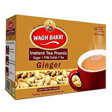 WAGH BAKARI INSTANT TEA PREMIX GINGER 140G