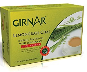 GIRNAR LEMONGRASS PREMIX CHAI LOW SUGAR 80GM