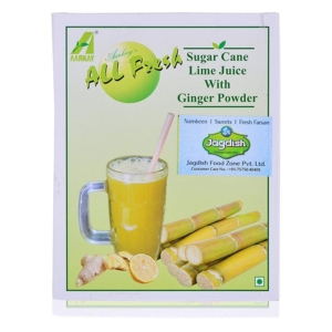 ALL FRESH SUGAR CANE JUICE WITH GINGER LIME 120RS