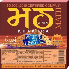 WONDER TASTE MATH KHAKHRA 400GM